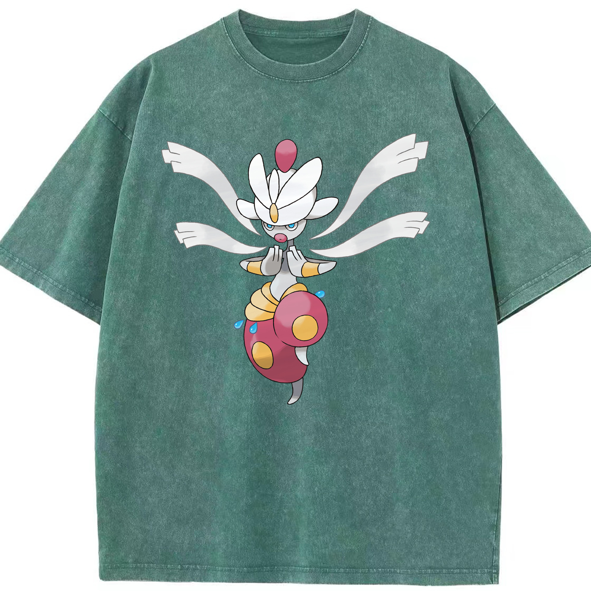 （画像用） ポケットモンスター Pokémon 綿100% ヴィンテージ風 半袖Tシャツ（フロントプリント）